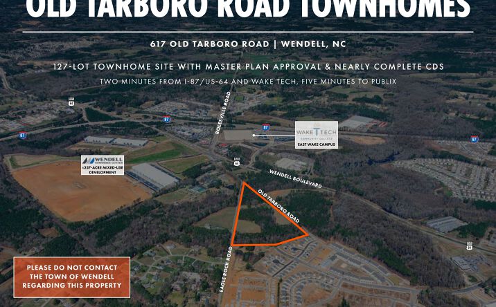 Pictures of Land property located at 617 Old Tarboro Road, Wendell, NC 27591-9812 for sales - image #1