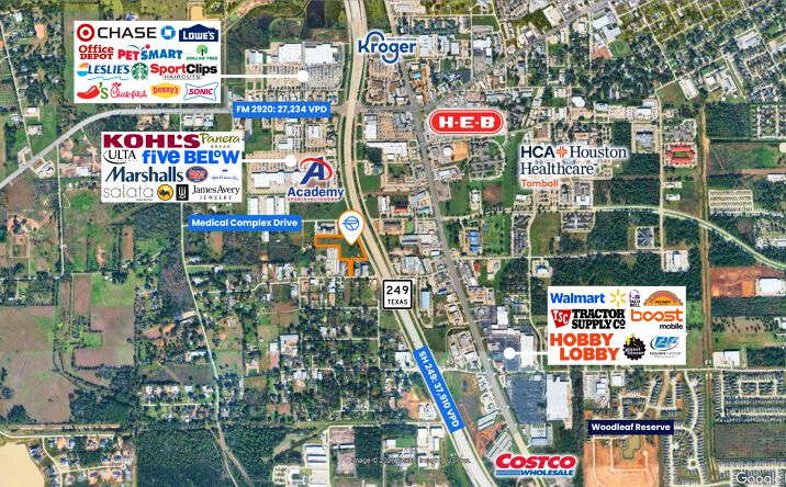 Pictures of Land property located at 28108 TX-249, Tomball, TX 77377 for sales - image #1