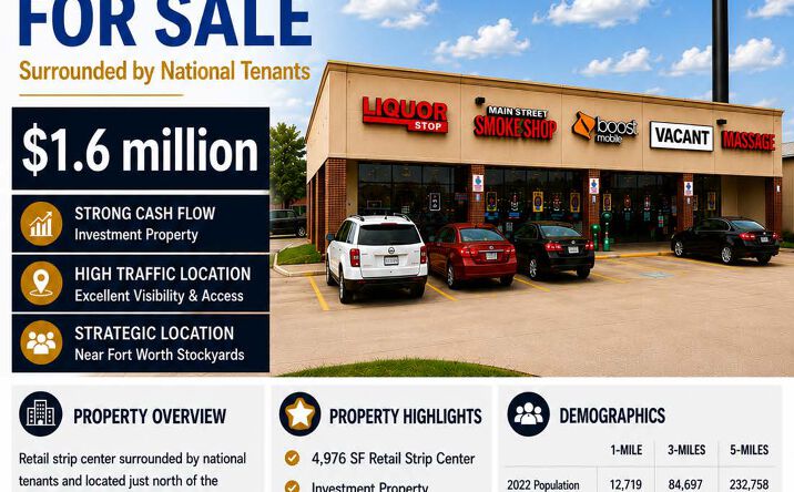 Pictures of Retail property located at 2813 Commerce St, Fort Worth, TX 76106 for sales - image #1