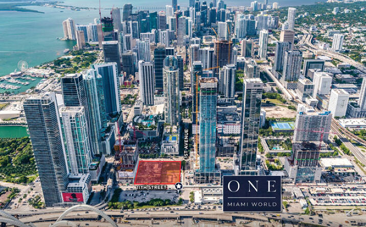 Pictures of Land property located at 1001 NE 1st Avenue, Miami, FL 33132 for sales - image #1