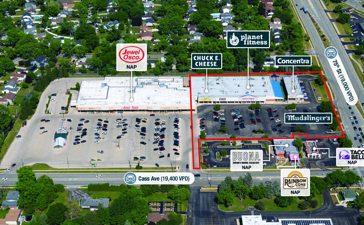 Pictures of Retail property located at 7409 Cass Avenue, Darien, IL 60561, 7411 Cass Avenue, Darien, IL 60561, 7415 Cass Avenue, Darien, IL 60561, 7421 Cass Avenue, Darien, IL 60561, 7423 Cass Avenue, Darien, IL 60561 for sales - image #1