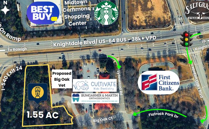 Pictures of Land property located at 1002 Big Oak Court, Knightdale, NC 27545 for sales - image #1