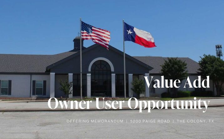 Pictures of Office property located at 5200 Paige Road, The Colony, TX 75056 for sales - image #1