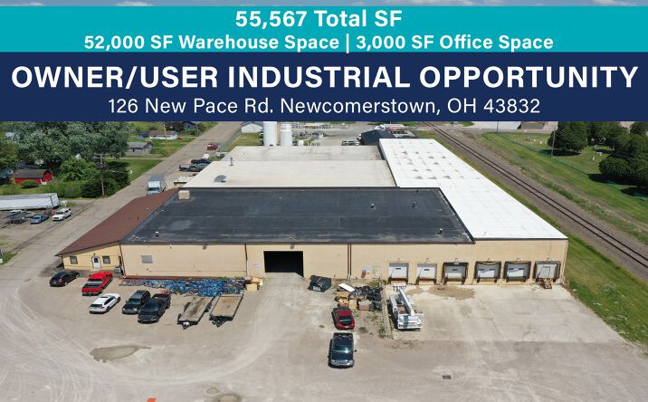 Pictures of Office, Industrial property located at 126 New Pace Rd., Newcomerstown, OH 43832 for sales - image #1