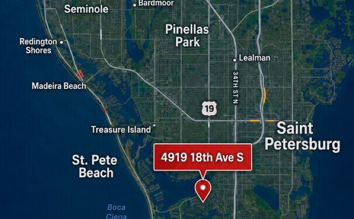 Pictures of Retail property located at 4919 18th Avenue South, Gulfport, FL 33707 for sales - image #1