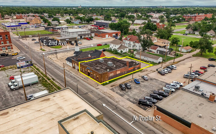 Pictures of Retail, Industrial property located at 110 N POPLAR ST, HUTCHINSON, KS 67501-7129 for sales - image #1