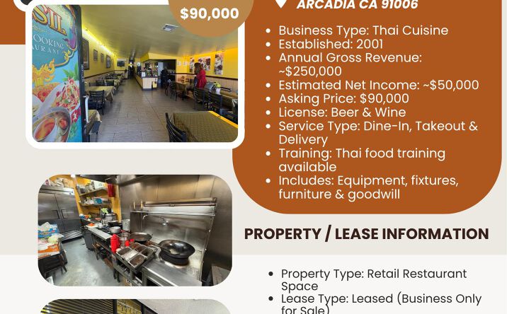 Pictures of Retail property located at 411 E Huntington Dr Ste 103, Arcadia, CA 91006 for sales - image #1