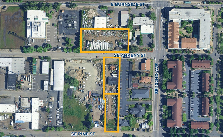 Pictures of Land property located at 10131 SE Ankeny St., Portland, OR 97216, 10104 SE Ankeny St., Portland, OR 97216, 10105 SE Pine St., Portland, OR 97216 for sales - image #1