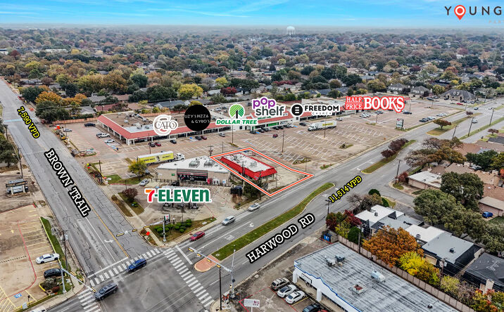 Pictures of Retail property located at 645 Harwood Road, Bedford, TX 76021 for sales - image #1