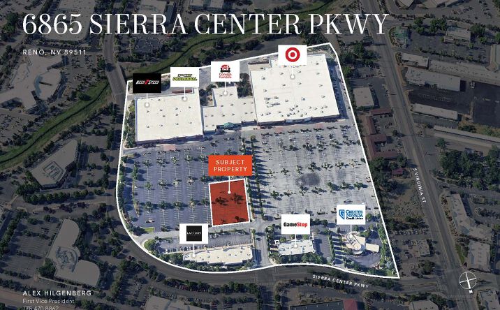 Pictures of Land property located at 6865 Sierra Center Pkwy, Reno, NV 89511 for sales - image #1