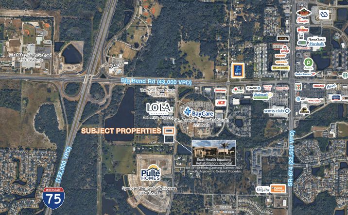 Pictures of Office, Retail, Mixed Use property located at 9925 Ridgecrest Drive, Riverview, FL 33578 for sales - image #1