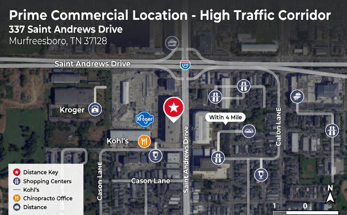 Pictures of Land property located at 337 Saint Andrews Drive, Murfreesboro, TN 37128 for sales - image #1