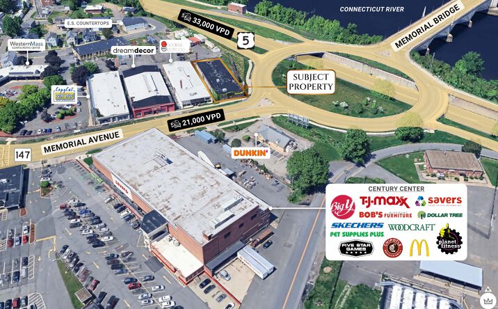 Pictures of Office, Industrial, Mixed Use property located at 92 Memorial Avenue, West Springfield, MA 01089 for sales - image #1
