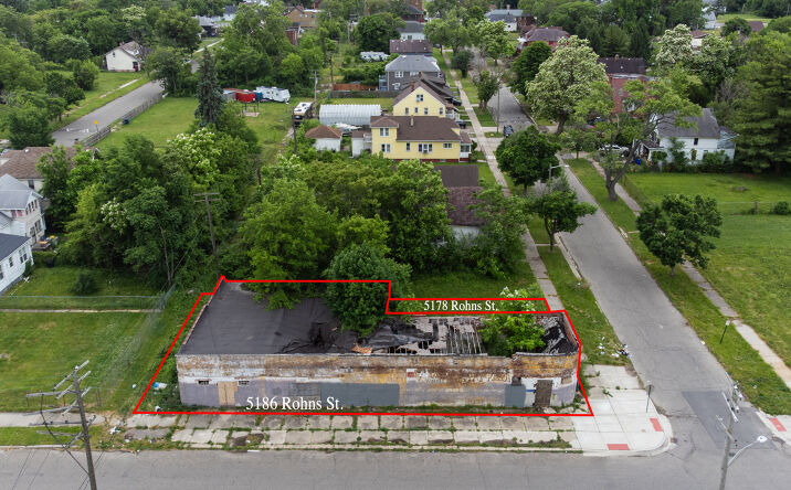Pictures of Land property located at 5178 Rohns St, Detroit, MI 48213 for sales - image #1