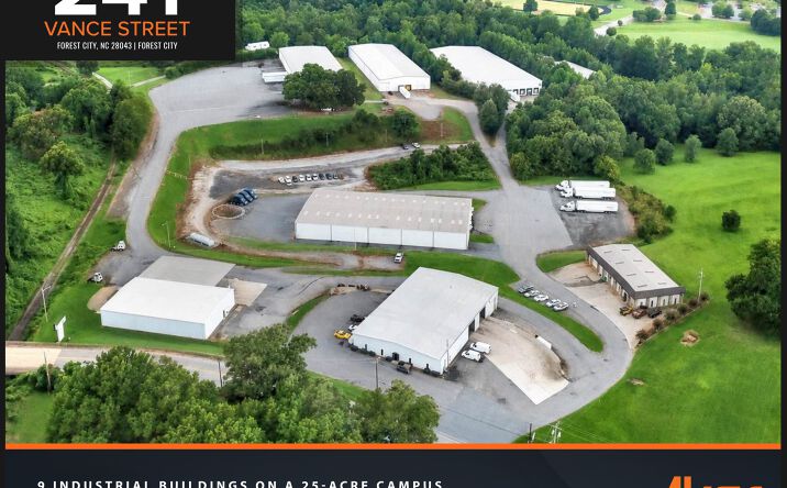Pictures of Industrial, Land property located at 241 Vance Street, Forest City, NC 28043 for sales - image #1