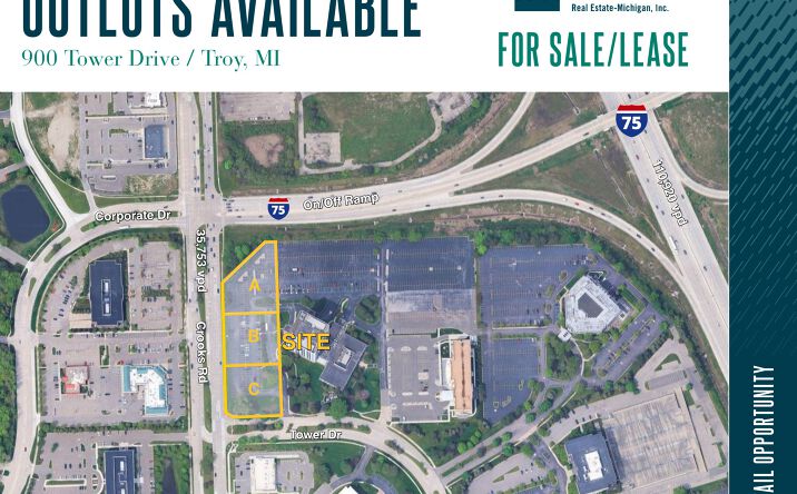 Pictures of Retail, Land property located at 900 Tower Drive, Troy, MI 48098 for sales - image #1