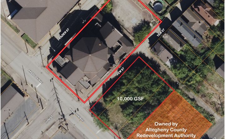 Pictures of Special Purpose, Land property located at 1101 Braddock Ave, Braddock, PA 15104 for sales - image #1