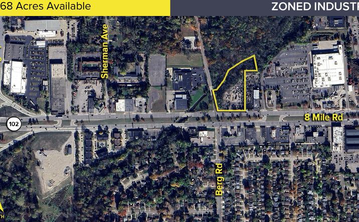 Pictures of Land property located at Berg Road, Southfield, MI 48076 for sales - image #1