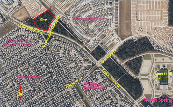 Pictures of Retail, Land, Special Purpose property located at NWC Cypresswood @ Breckenridge Hollow Ln, Spring, TX 77373 for sales - image #1