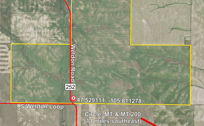 Pictures of Land property located at Weldon Road, Circle, MT 59215 for sales - image #1