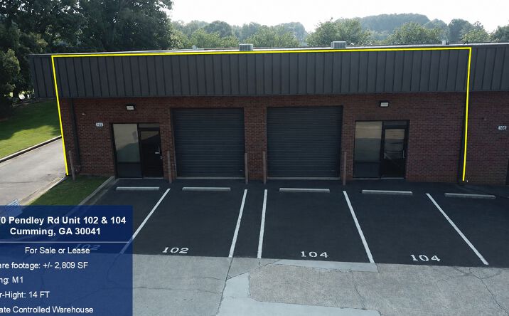 Pictures of Retail, Industrial property located at 2270 Pendley Road, Cumming, GA 30041 for sales - image #1