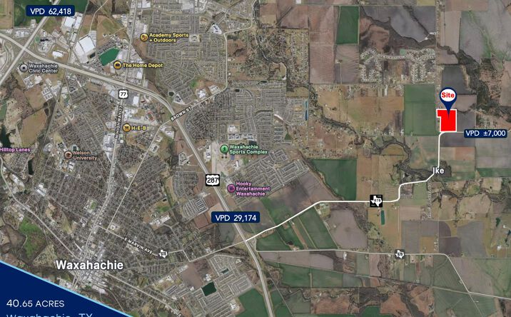 Pictures of Land property located at 2055 Gibson Rd, Waxahachie, TX 75165 for sales - image #1