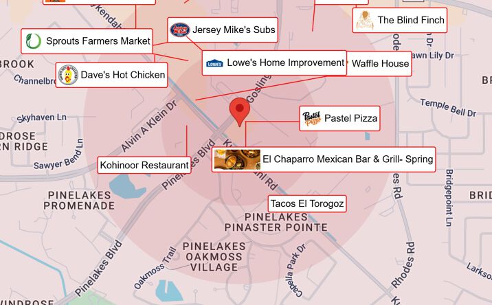 Pictures of Retail property located at 20434 Kuykendahl Road, Spring, TX 77379-3321 for sales - image #1