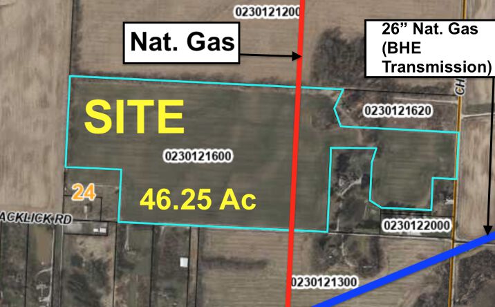 Pictures of Industrial, Land property located at Blacklick Road Northeast, Baltimore, OH 43046 for sales - image #1