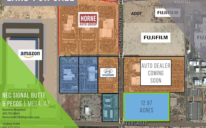 Pictures of Land property located at NEC Signal Butte Road & Pecos Road, Mesa, AZ 85212 for sales - image #1