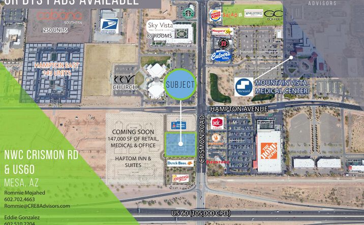 NWC Crismon Road & US60, Mesa