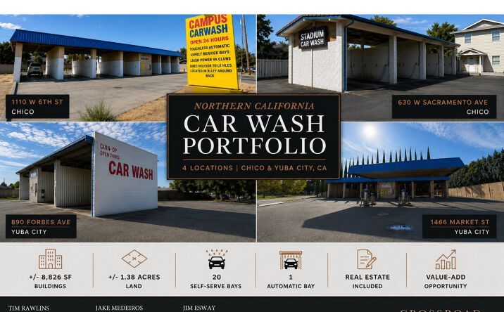 Pictures of Special Purpose property located at 1110 West 6th Street, Chico, CA 95928, 630 W Sacramento Ave, Chico, CA 95926-4563, 1466 Market Street, Yuba City, CA 95991, 890 Forbes Avenue, Yuba City, CA 95991 for sales - image #1