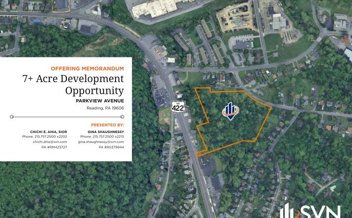 Pictures of Land property located at Parkview Avenue, Reading, PA 19606 for sales - image #1