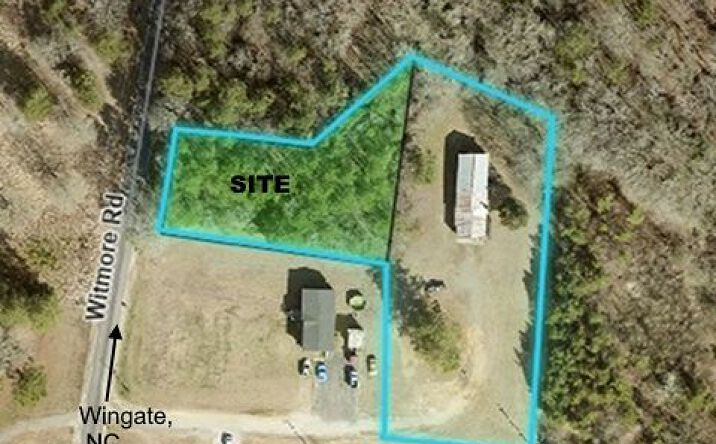 Pictures of Land property located at 501 Witmore Rd, Wingate, NC 28174 for sales - image #1