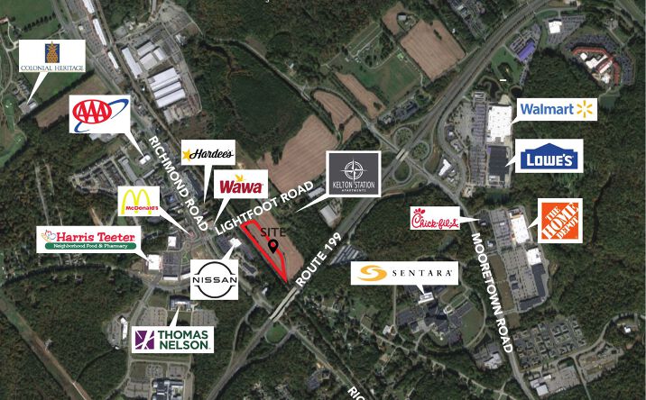 Pictures of Land property located at 200 Lightfoot Road, Williamsburg, VA 23185 for sales - image #1
