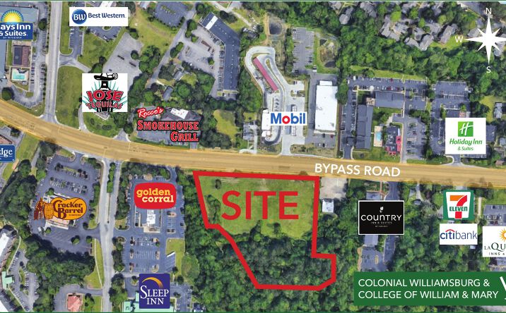 Pictures of Retail, Land property located at 300 Bypass Road, Williamsburg, VA 23185 for sales - image #1