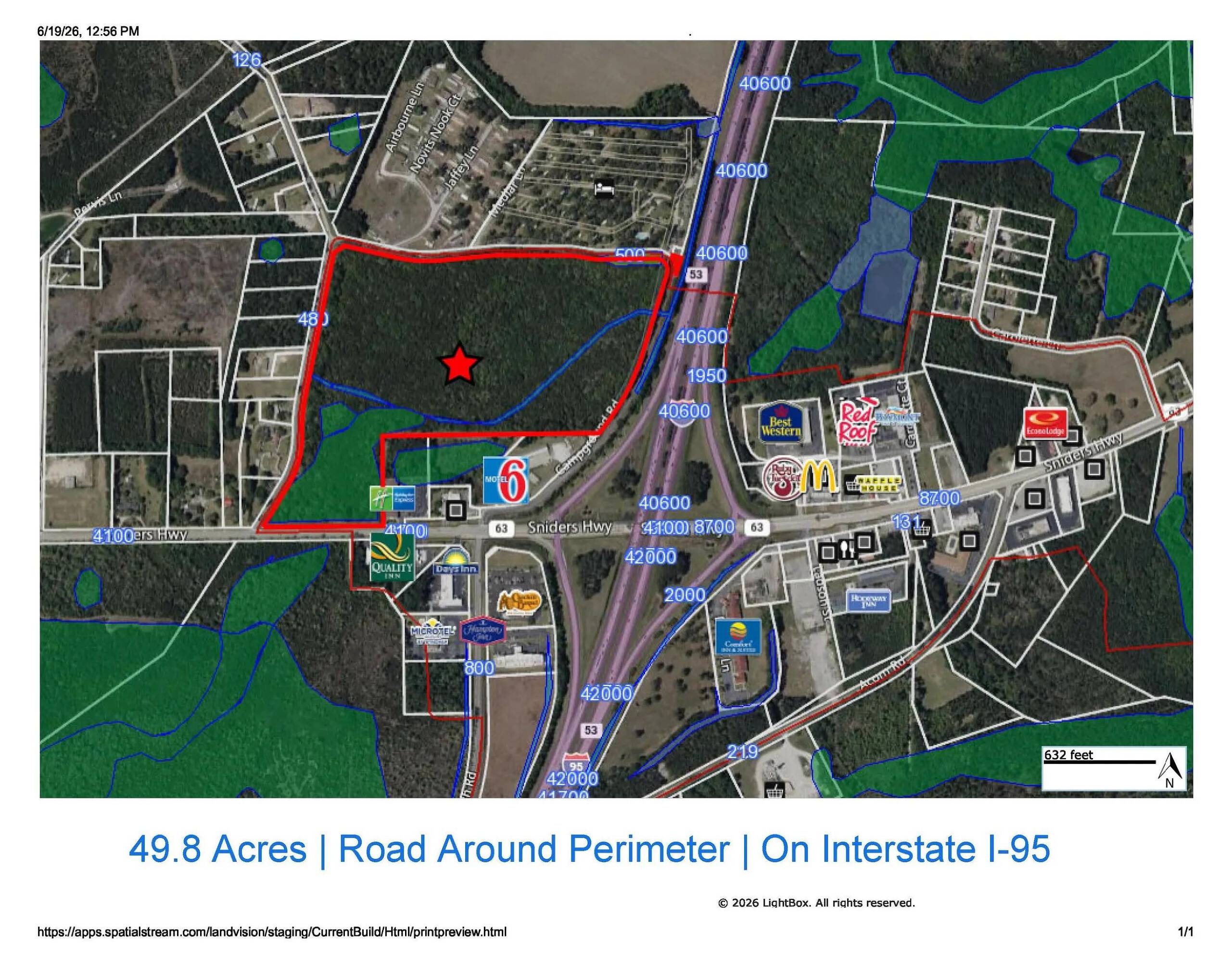 SC Interstate I-95 Corridor