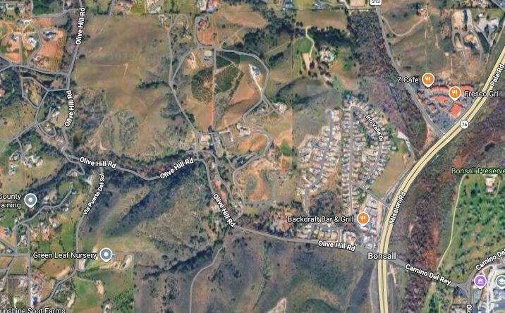 Pictures of Land property located at Olive Hill Rd Unit 20+ Ac, Fallbrook, CA 92028 for sales - image #1