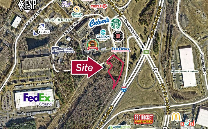 Pictures of Land property located at Foothills Way & Carowinds Blvd, Fort Mill, SC 29708 for sales - image #1