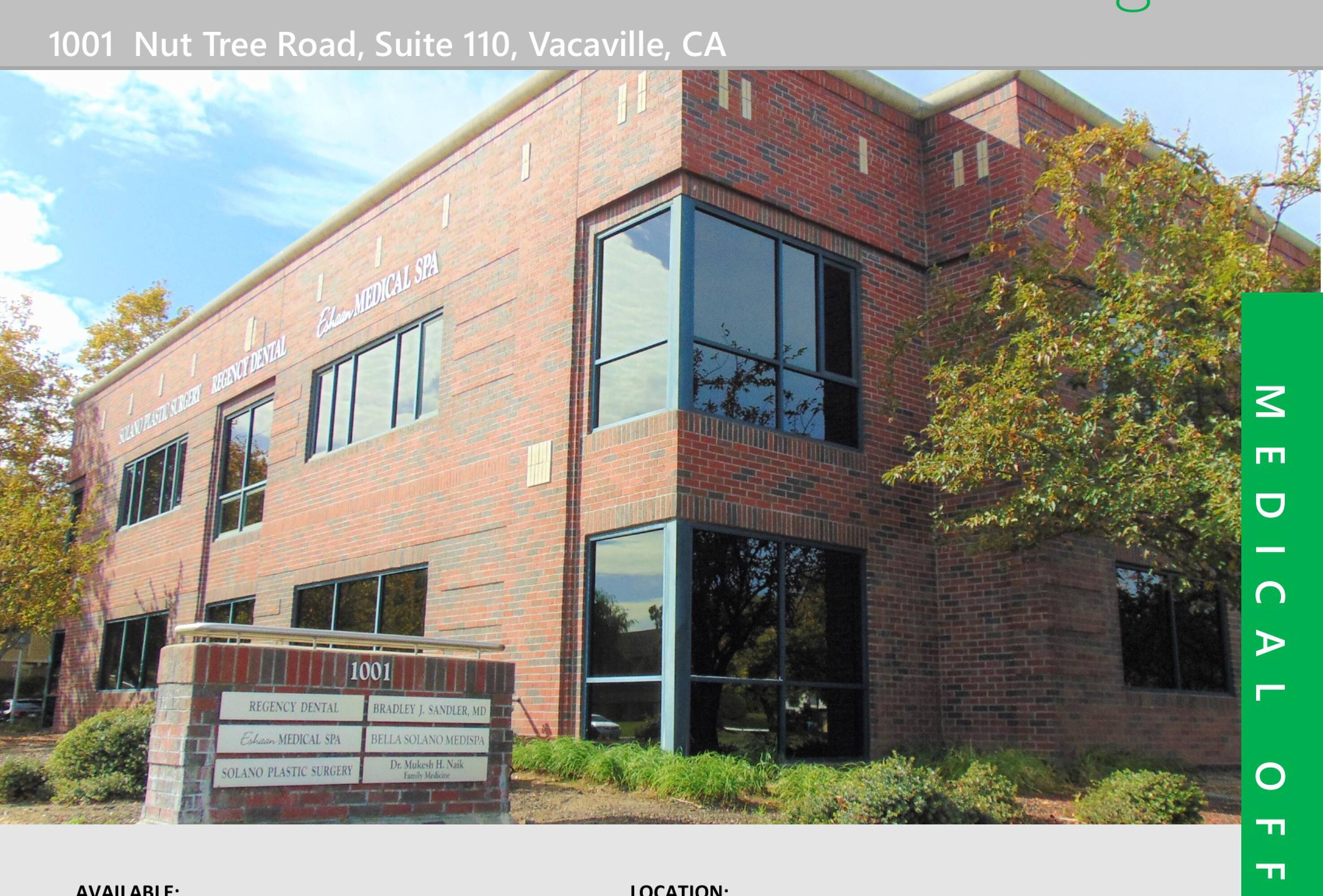1001 Nut Tree Rd,Unit 110, Vacaville, CA 95687