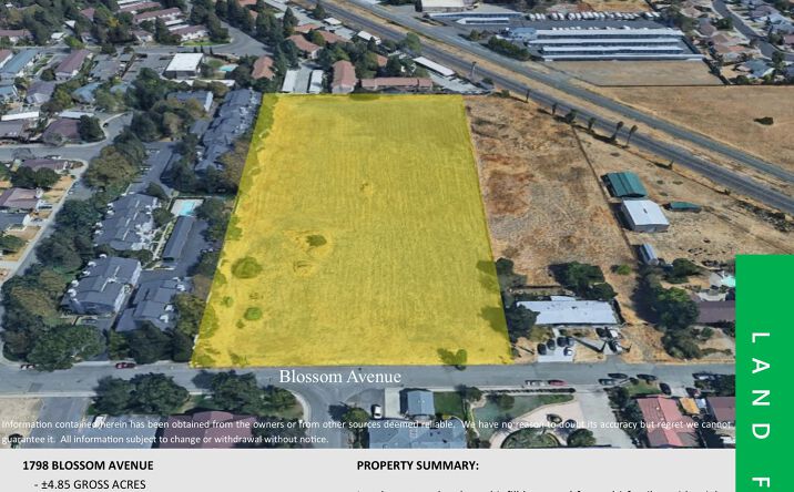 Pictures of Land property located at 1798 Blossom Avenue, Fairfield, CA 94533 for sales - image #1