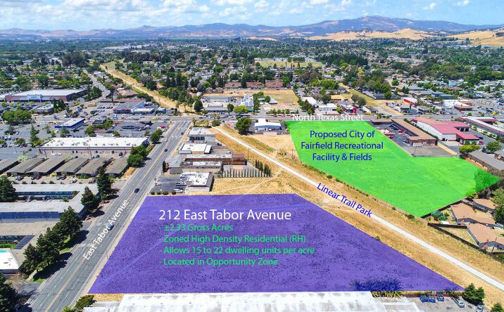 Pictures of Land property located at 212 E. Tabor Avenue, Fairfield, CA 94533-3706 for sales - image #1
