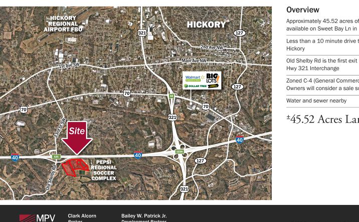 Pictures of Land property located at Old Shelby Rd & Sweet Bay Ln, Hickory, NC 28602 for sales - image #1