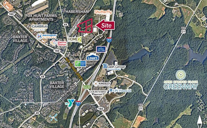 Pictures of Land property located at 1876 Coltharp Road, Fort Mill, SC 29715 for sales - image #1