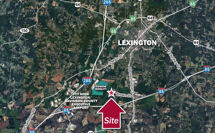 Pictures of Land property located at 1111 Brown Street, Lexington, NC 27292 for sales - image #1