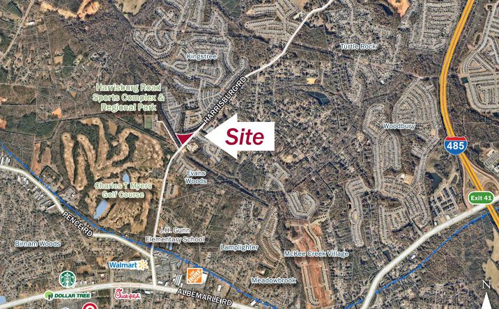 Pictures of Land property located at 8135 Harrisburg Road, Charlotte, NC 28215 for sales - image #1