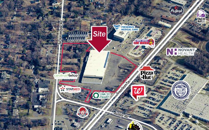 Pictures of Retail property located at 3200 North Carolina 27, Charlotte, NC 28208 for sales - image #1