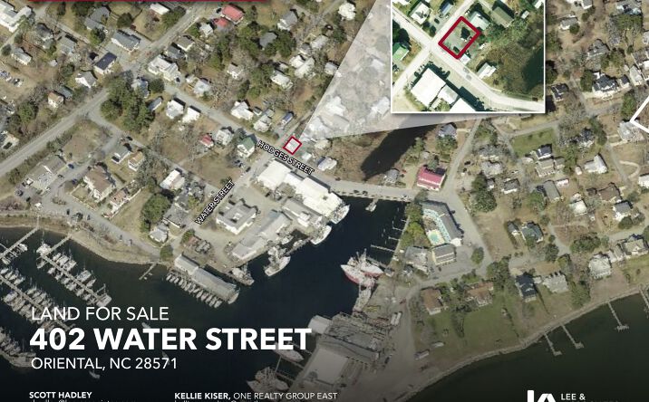 Pictures of Land property located at 402 Water Street, Oriental, NC 28571 for sales - image #1
