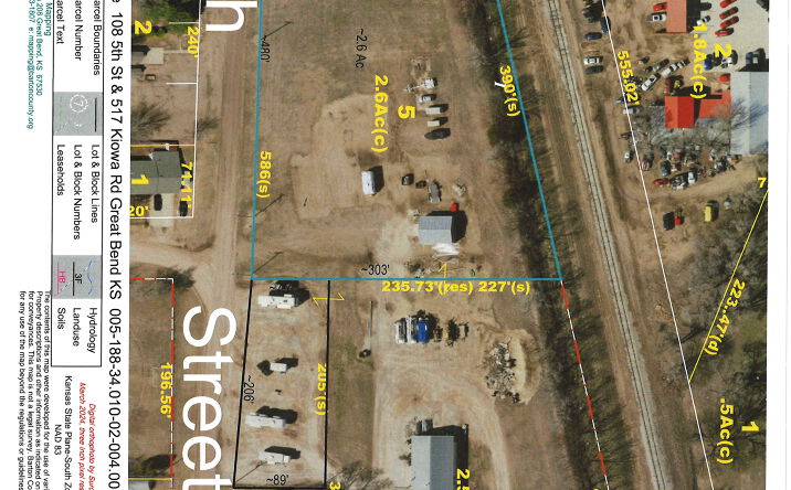 Pictures of Industrial, Self Storage property located at 108 5th Street, Great Bend, KS 67530 for sales - image #1