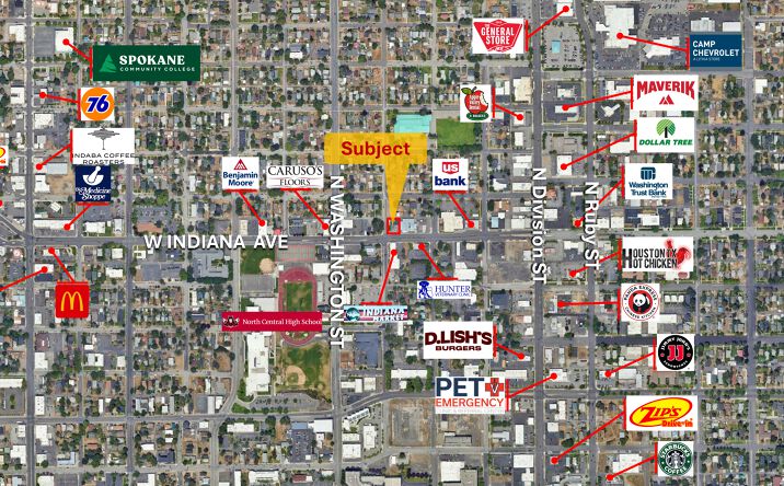 Pictures of Retail, Office property located at 228 West Indiana Avenue, Spokane, WA 99205 for sales - image #1