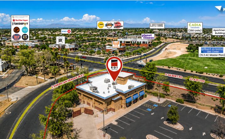 Pictures of Retail property located at 920 S GILBERT RD, GILBERT, AZ 85296-3434 for sales - image #1